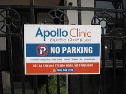 No Parking Board Advertising Services, for Promotional Advertisement