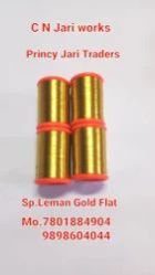 Special Half Fine Lemon Gold Flat Zari