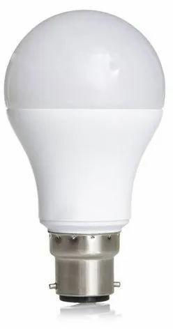 Plastic 6 Watt LED Bulb, for Domestic, Color : White