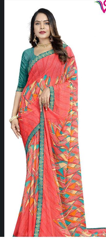 Designer Georgette Ladies Saree