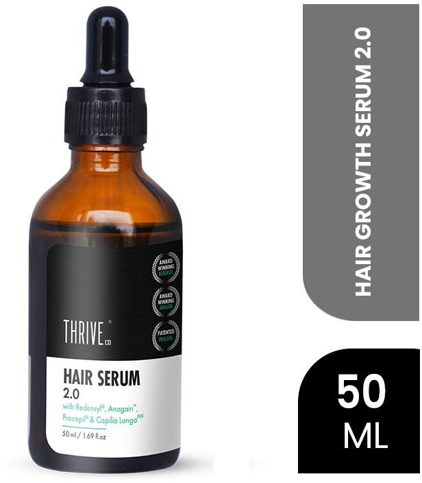 Thriveco Hair Growth Serum, Packaging Type : Glass Bottle