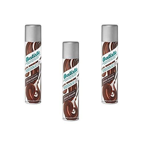 Batiste Dry Shampoo, Dark &amp;amp; Deep Brown 6.73 oz (Pack of 3)