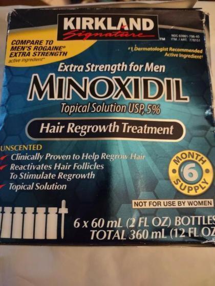 kirkland-signature hair regrow minoxidil foam