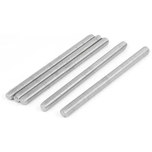Stainless Steel Threaded Bars, for Industrial, Color Silver