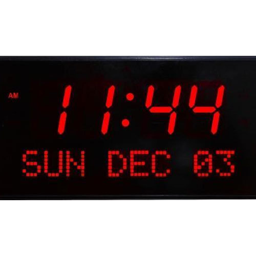 Rectangular LED Digital Clocks Hindustan Electronic Displays