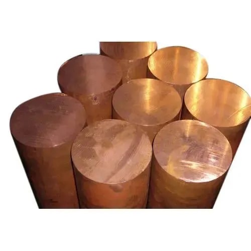 Round Polished Chromium Copper Rods, for Industrial, Certification : ISI Certified