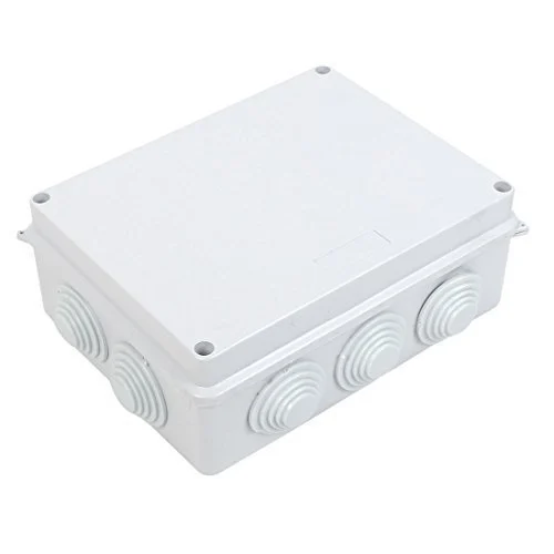 Rectangular Poly Carbonate Waterproof Junction Box, Color : WhIte ...