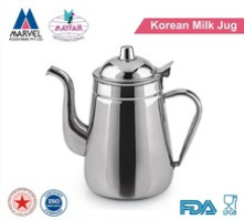 Round Metal Stainless Steel Jug, for Storing Water