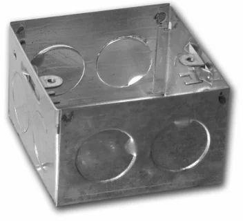 Galvanized Iron 3 Module Modular Junction Box