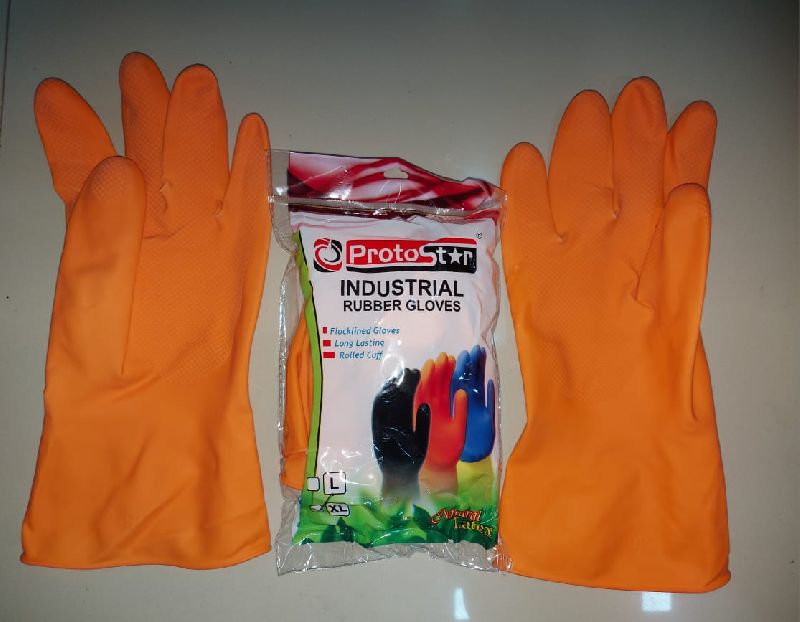 Industrial Rubber Hand Gloves