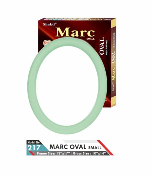 Marc Oval Small Plastic Mirror Frame