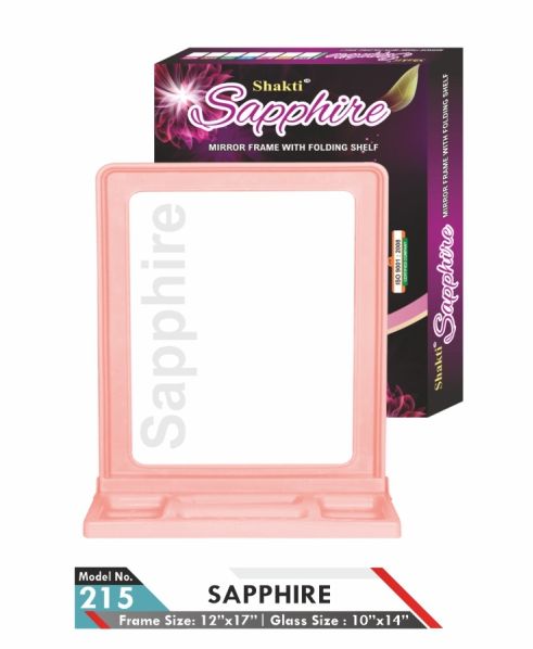 Shakti Sapphire Plastic Mirror Frame