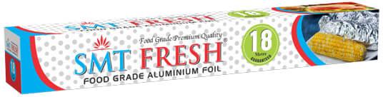 18 Meter SMT Fresh Aluminium Foil, for Packing Food, Color : Silver