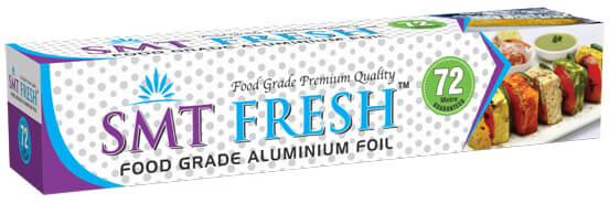 SMT Fresh Soft 72 Meter Aluminium Foil, for Packing Food, Color : Silver