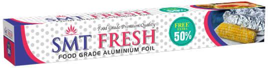 SMT Fresh Food Grade Aluminium Foil, Color : Silver