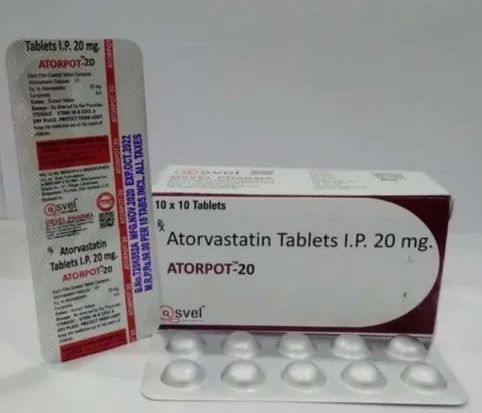 Atorpot 20mg Tablets