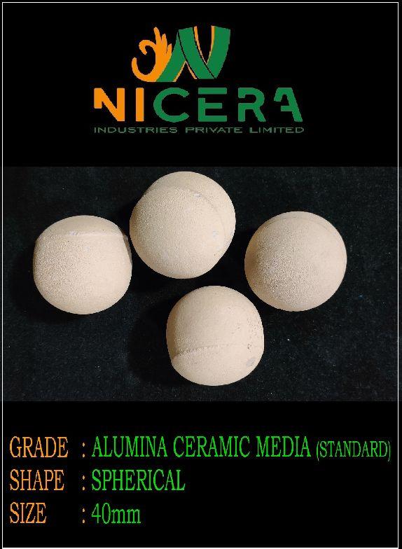 40mm Alumina Ceramic Media