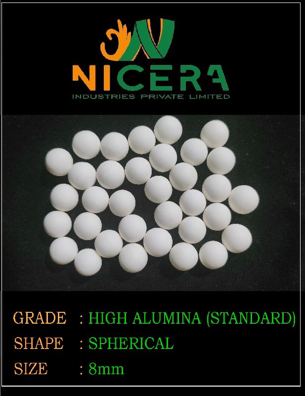 8mm High Alumina Ceramic Media
