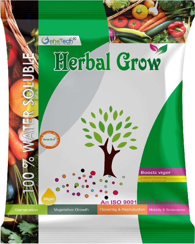 Herbal Grow Plant Food, for Agricultural Green Pvt. Ltd