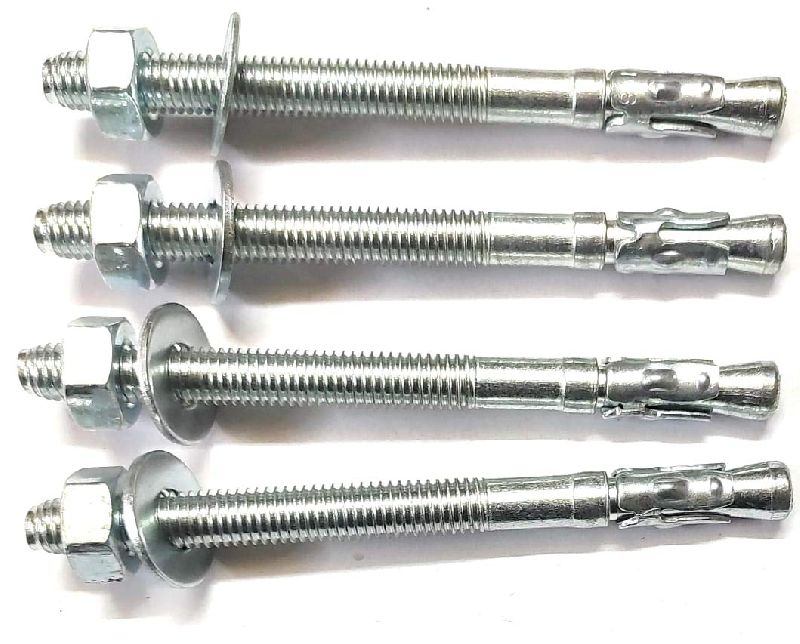 M3 M56 3/6 Metal Anchor Bolts, Length 3 Mm To 200 Mm Ramesh