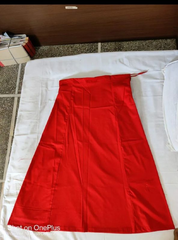 DD Cotton Plain petticoat fabric, Width : 36 Inches/91 Cm