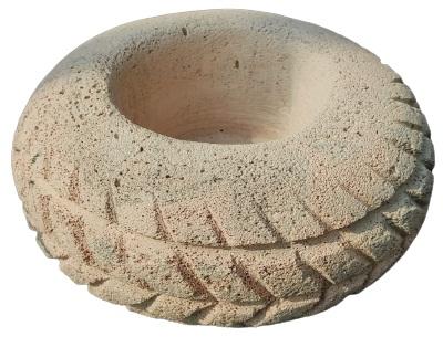 Tyre Shape Planter, for Outdoor Use, Indoor Use, Decoration, Specialities : Waterproof, Termite Proof