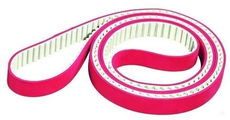 Sizing Machine Belt, Color : Pink White