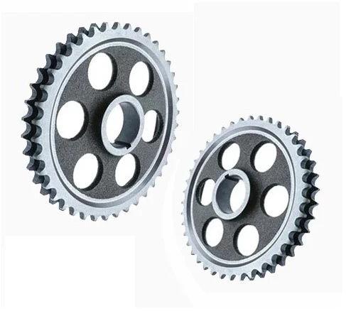 Polished Metal Transmission Sprocket, for Vehicle Use, Industrial, Feature : Durable, Hard Structure