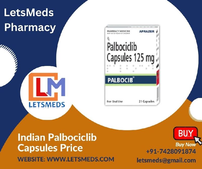 Indian Palbociclib 125mg Capsules Lowest Price USA, UAE, Thailand