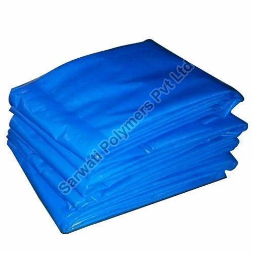 Sarwati Polymers Rectengular Blue HDPE Tarpaulin, for Building, Garden, Roof, Size : Multisizes