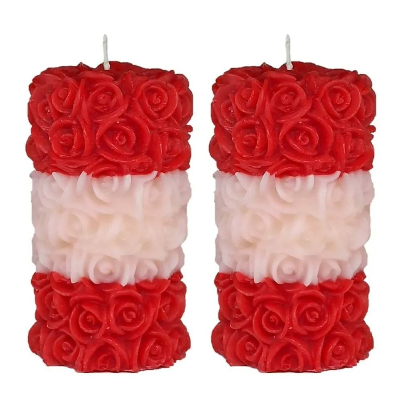 Glossy Wax Decorative Scented Candles, for Attractive Pattern, Stylish