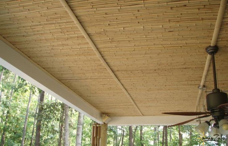 Bamboo False Ceiling, for Hotel, Office, Home, Feature : Attractive ...