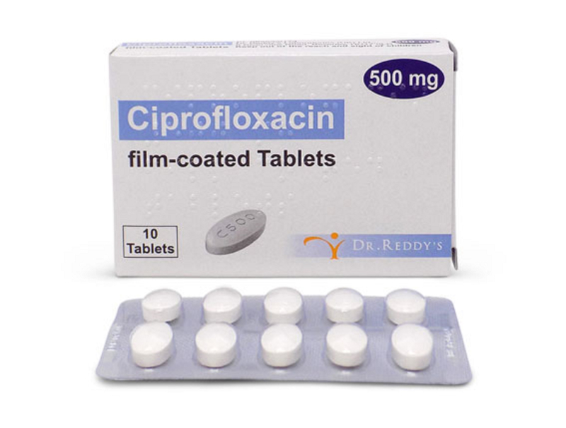 Ciprofloxacin, Form : Tablets