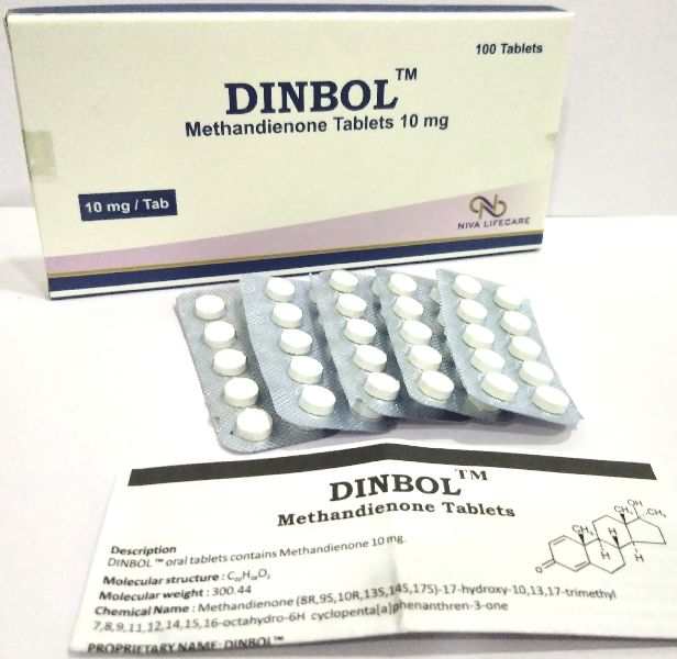 Dinbol Methandienone Tablets, Packaging Type : Strips
