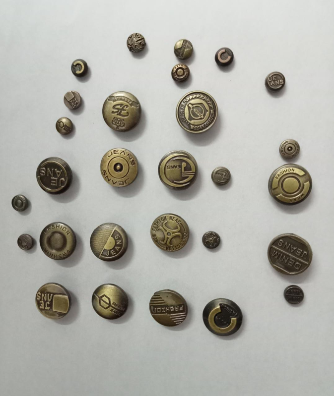 Metal Jeans Buttons, Shape : Round - Lakshmi Fashions and Accessories ...