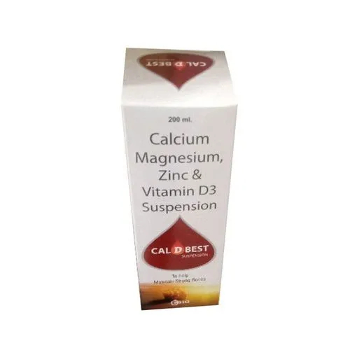 Calcium Magnesium Zinc Vitamin D3 Suspension Knox Life Sciences