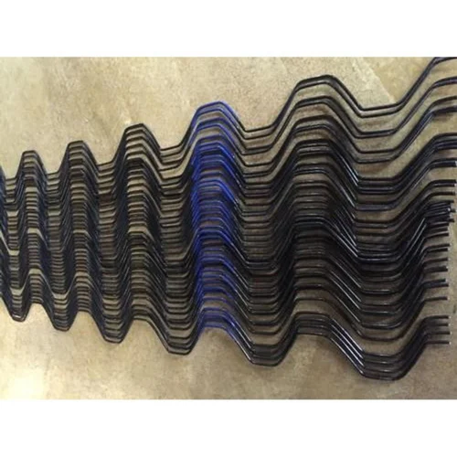 Steel Polyhouse Zig Zag Springs, Length 2 Meter Agriflex