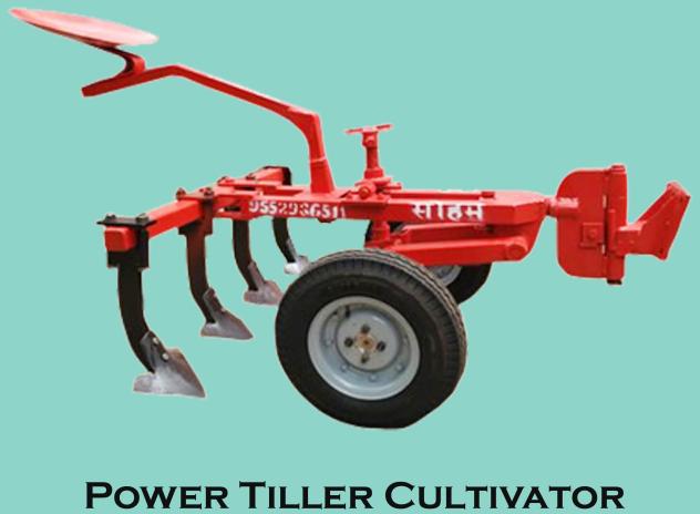 Power tiller cultivator, for Agriculture, Farming