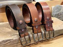 Leather belts, Style : Antique