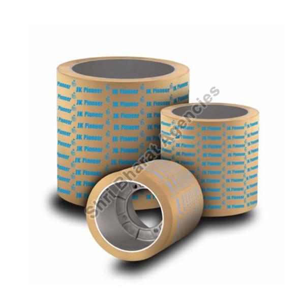 Jk Fenner Rice Rubber Rolls, For Industrial Use, Shape : Round