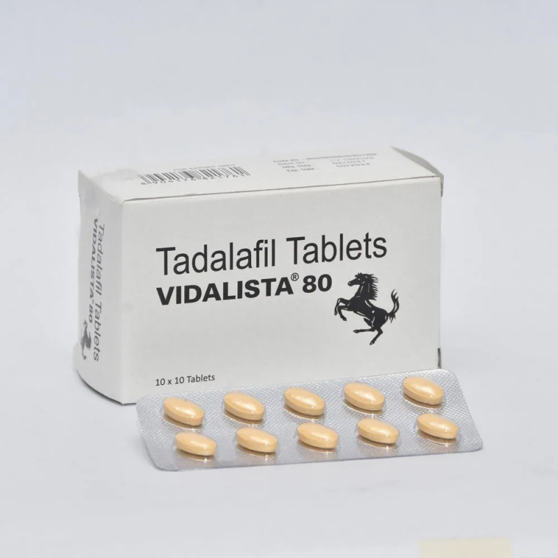 Tadalafil 80mg Tablets, for Clinic, Hospitals, Packaging Size 10 X 10