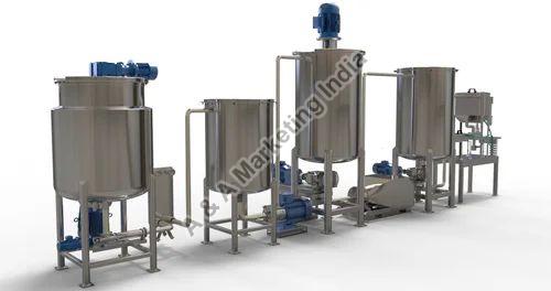 Semi Automatic Electric Mayonnaise Making Plant, Voltage : 220V