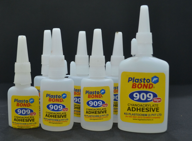 Plasto Bond Cyanoacrylate Adhesive, Color Transparent Kg Plastochem