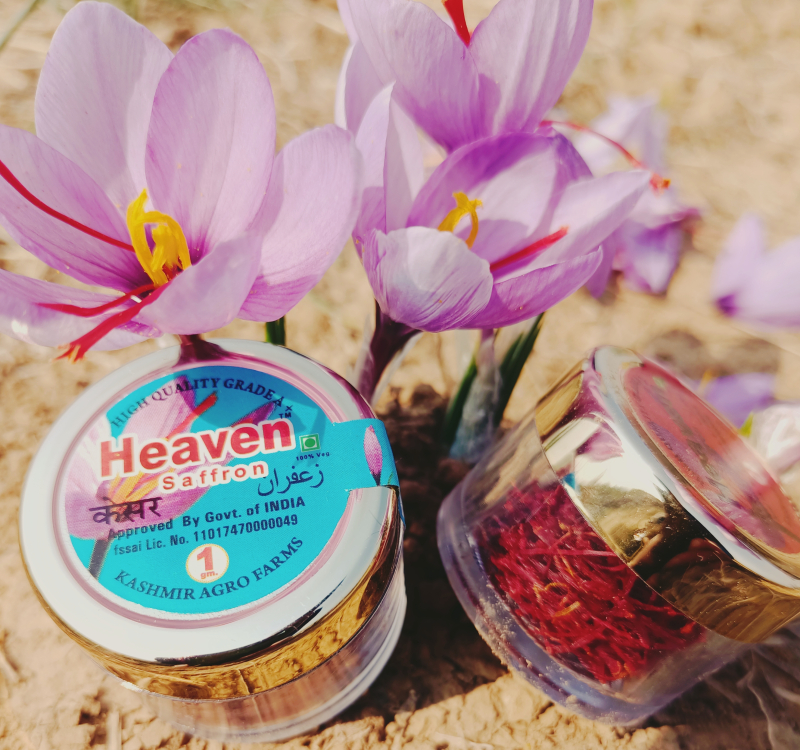 Heaven Natural Saffron, Certification Fssai Certified, Form Whole