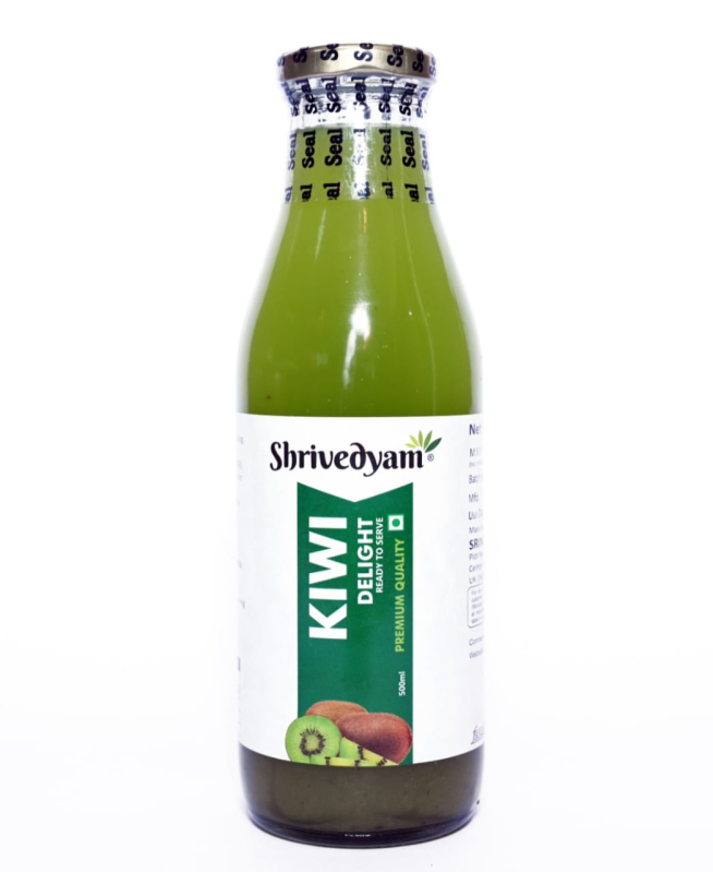 Shrivedyam Kiwi Delight Juice, Packaging Size 500ml, Purity 100