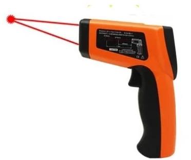 Digital Infrared Thermometer, Feature : Data Hold Function, Low Battery Indicator, Temperature Alarm Setup