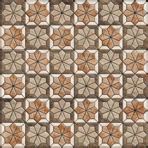 Rectangular 7617 Ceramic Floor Tile, for Living Room, Packaging Type