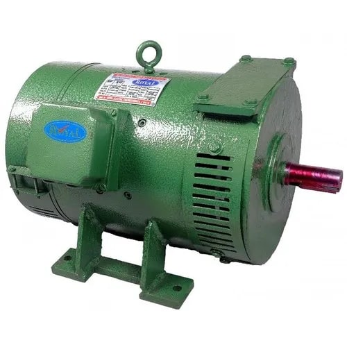 Round Polished Electric DC Motor Alternator, for Industrial, Voltage