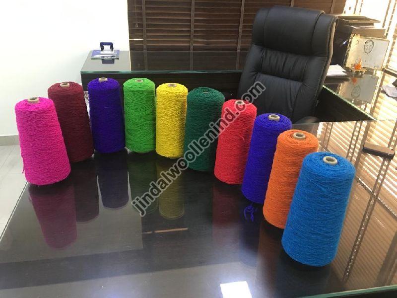 Woolen Yarn, for Textile Industry, Pattern : Plain