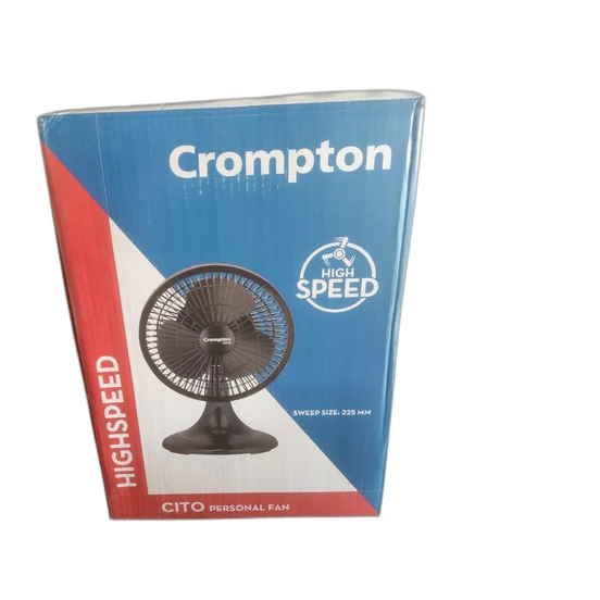 Plastic Crompton Table Fan, Power 50 W, Fan Size 12 inch at Rs